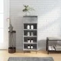 Plywood shoe cabinet in gray concrete wood 40x36x105 cm by , Shoe racks and shoe organizers - Ref: Foro24-831464, Price: 41,0...