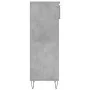 Plywood shoe cabinet in gray concrete wood 40x36x105 cm by , Shoe racks and shoe organizers - Ref: Foro24-831464, Price: 41,0...