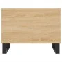 Sonoma oak plywood coffee table 60x44.5x45 cm by , Coffee table - Ref: Foro24-830959, Price: 57,49 €, Discount: %
