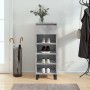 Schuhschrank Sperrholz betongrau 40x36x105 cm von , Schuhregale und Schuhorganisatoren - Ref: Foro24-831472, Preis: 63,61 €, ...