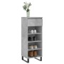 Schuhschrank Sperrholz betongrau 40x36x105 cm von , Schuhregale und Schuhorganisatoren - Ref: Foro24-831472, Preis: 63,61 €, ...
