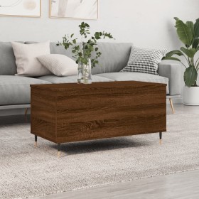 Sperrholz Couchtisch Eiche braun 90x44,5x45 cm von , Couchtisch - Ref: Foro24-830971, Preis: 69,70 €, Rabatt: %