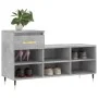 Shoe cabinet made of gray concrete plywood wood 102x36x60 cm by , Shoe racks and shoe organizers - Ref: Foro24-831360, Price:...