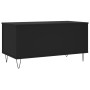 Mesa de centro madera contrachapada negro 90x44,5x45 cm de , Mesas de centro - Ref: Foro24-830973, Precio: 74,56 €, Descuento: %