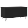 Mesa de centro madera contrachapada negro 90x44,5x45 cm de , Mesas de centro - Ref: Foro24-830973, Precio: 74,56 €, Descuento: %