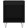 Nachttisch aus Holzwerkstoff schwarz 40x35x50 cm von , Nachttische - Ref: Foro24-830718, Preis: 35,22 €, Rabatt: %