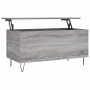 Sonoma Couchtisch aus grauem Sperrholz 90x44,5x45 cm von , Couchtisch - Ref: Foro24-830978, Preis: 70,81 €, Rabatt: %