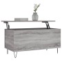 Sonoma Couchtisch aus grauem Sperrholz 90x44,5x45 cm von , Couchtisch - Ref: Foro24-830978, Preis: 70,81 €, Rabatt: %