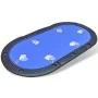 Faltbares Pokerbrett für 10 Spieler blau von vidaXL, Spiel- und Pokertische - Ref: Foro24-80136, Preis: 151,76 €, Rabatt: %