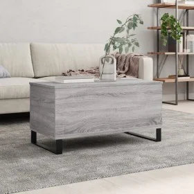 Sonoma Couchtisch aus grauem Sperrholz 90x44,5x45 cm von , Couchtisch - Ref: Foro24-830986, Preis: 61,32 €, Rabatt: %