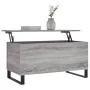 Gray Sonoma plywood coffee table 90x44.5x45 cm by , Coffee table - Ref: Foro24-830986, Price: 63,72 €, Discount: %