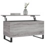 Sonoma Couchtisch aus grauem Sperrholz 90x44,5x45 cm von , Couchtisch - Ref: Foro24-830986, Preis: 66,71 €, Rabatt: %