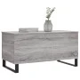 Gray Sonoma plywood coffee table 90x44.5x45 cm by , Coffee table - Ref: Foro24-830986, Price: 63,72 €, Discount: %