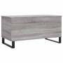 Sonoma Couchtisch aus grauem Sperrholz 90x44,5x45 cm von , Couchtisch - Ref: Foro24-830986, Preis: 66,71 €, Rabatt: %