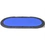 Tablero de póker plegable para 10 jugadores azul de vidaXL, Mesas de juego y de póquer - Ref: Foro24-80136, Precio: 151,76 €,...