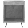 Grauer Nachttisch aus Holzwerkstoff Beton 40x35x50 cm von , Nachttische - Ref: Foro24-830724, Preis: 32,96 €, Rabatt: %