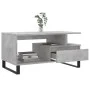 Mesa de centro madera contrachapada gris hormigón 90x49x45 cm de , Mesas de centro - Ref: Foro24-831032, Precio: 73,12 €, Des...