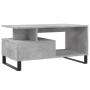 Couchtisch aus Sperrholz grauer Beton 90x49x45 cm von , Couchtisch - Ref: Foro24-831032, Preis: 75,54 €, Rabatt: %