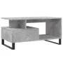 Plywood gray concrete coffee table 90x49x45 cm by , Coffee table - Ref: Foro24-831032, Price: 74,29 €, Discount: %