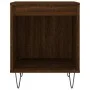 Mesita de noche madera de ingeniería marrón roble 40x35x50 cm de , Mesitas de noche - Ref: Foro24-830730, Precio: 33,66 €, De...