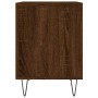 Engineered wood brown oak bedside table 40x35x50 cm by , Nightstands - Ref: Foro24-830730, Price: 34,07 €, Discount: %