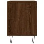 Mesita de noche madera de ingeniería marrón roble 40x35x50 cm de , Mesitas de noche - Ref: Foro24-830730, Precio: 33,66 €, De...