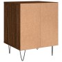 Engineered wood brown oak bedside table 40x35x50 cm by , Nightstands - Ref: Foro24-830730, Price: 34,07 €, Discount: %