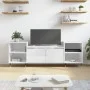 Sperrholz TV-Möbel glänzend weiß 160x35x55 cm von , TV-Möbel - Ref: Foro24-831334, Preis: 92,63 €, Rabatt: %