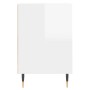 Sperrholz TV-Möbel glänzend weiß 160x35x55 cm von , TV-Möbel - Ref: Foro24-831334, Preis: 93,79 €, Rabatt: %