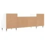 Sperrholz TV-Möbel glänzend weiß 160x35x55 cm von , TV-Möbel - Ref: Foro24-831334, Preis: 92,63 €, Rabatt: %