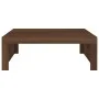 Mesa de centro madera contrachapada marrón roble 100x100x35 cm de , Mesas de centro - Ref: Foro24-815998, Precio: 78,32 €, De...