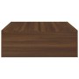 Couchtisch aus braunem Eichensperrholz, 100 x 100 x 35 cm von , Couchtisch - Ref: Foro24-815998, Preis: 79,71 €, Rabatt: %