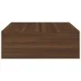 Mesa de centro madera contrachapada marrón roble 100x100x35 cm de , Mesas de centro - Ref: Foro24-815998, Precio: 78,32 €, De...