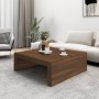 Couchtisch aus braunem Eichensperrholz, 100 x 100 x 35 cm von , Couchtisch - Ref: Foro24-815998, Preis: 79,71 €, Rabatt: %