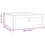 Couchtisch aus braunem Eichensperrholz, 100 x 100 x 35 cm von , Couchtisch - Ref: Foro24-815998, Preis: 79,71 €, Rabatt: %