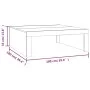 Mesa de centro madera contrachapada marrón roble 100x100x35 cm de , Mesas de centro - Ref: Foro24-815998, Precio: 78,32 €, De...