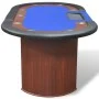 Pokertisch für 10 Spieler, Chip-Tablett und Dealer-Bereich von vidaXL, Spiel- und Pokertische - Ref: Foro24-80134, Preis: 265...