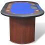 Pokertisch für 10 Spieler, Chip-Tablett und Dealer-Bereich von vidaXL, Spiel- und Pokertische - Ref: Foro24-80134, Preis: 284...