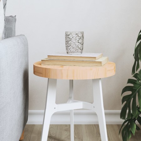 Solid pine wood round table top Ø30x3 cm by , Table tops - Ref: Foro24-833655, Price: 18,60 €, Discount: %