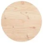 Solid pine wood round table top Ø30x3 cm by , Table tops - Ref: Foro24-833655, Price: 20,45 €, Discount: %