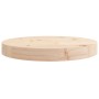 Solid pine wood round table top Ø30x3 cm by , Table tops - Ref: Foro24-833655, Price: 18,60 €, Discount: %
