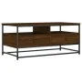 Engineered wood coffee table in brown oak, 100x51x45 cm by , Coffee table - Ref: Foro24-835288, Price: 82,41 €, Discount: %