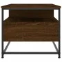Engineered wood coffee table in brown oak, 100x51x45 cm by , Coffee table - Ref: Foro24-835288, Price: 82,41 €, Discount: %