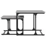 Stackable coffee table set, 2 pieces, engineered wood, Sonoma gray by , Coffee table - Ref: Foro24-833371, Price: 43,61 €, Di...