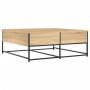 Center table made of Sonoma oak engineered wood 100x99x40 cm by , Coffee table - Ref: Foro24-835295, Price: 77,02 €, Discount: %