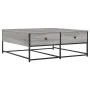Mesa de centro madera de ingeniería gris Sonoma 100x99x40 cm de , Mesas de centro - Ref: Foro24-835297, Precio: 77,48 €, Desc...