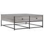 Mesa de centro madera de ingeniería gris Sonoma 100x99x40 cm by , Coffee table - Ref: Foro24-835297, Price: 78,44 €, Discount: %