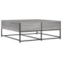Mesa de centro madera de ingeniería gris Sonoma 100x99x40 cm by , Coffee table - Ref: Foro24-835297, Price: 78,44 €, Discount: %