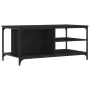 Couchtisch aus Sperrholz schwarz 100x50x45 cm von , Couchtisch - Ref: Foro24-835304, Preis: 59,31 €, Rabatt: %