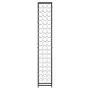 Wrought iron black wine rack for 57 bottles, 34x18x200 cm. by , Wine racks - Ref: Foro24-358366, Price: 163,16 €, Discount: %
